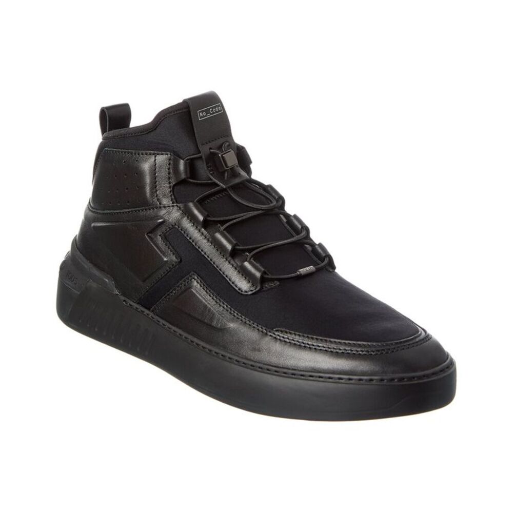 Tod's Mid Top Cassetta Leather Sneaker, Brown
